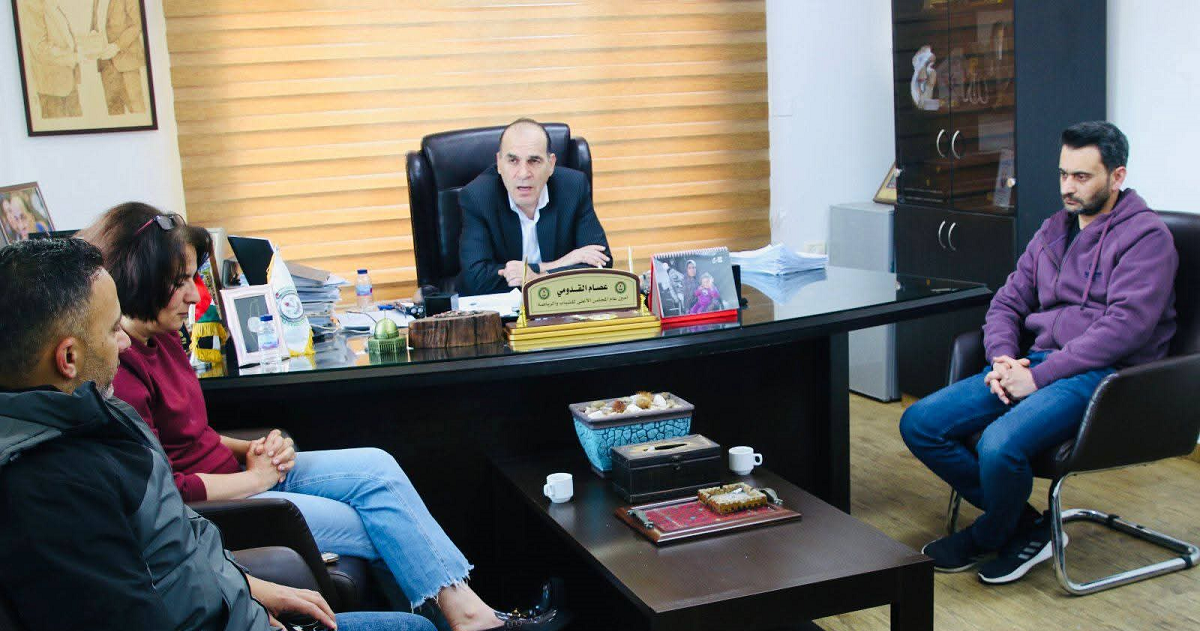 القدومي يبحث مع المؤسسات العاملة تحت مظلة المجلس الأعلى للشباب والرياضة سبل تغطية الماراثون اعلاميا